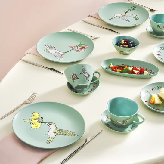 Karaca Daphne Porselen 26 Parça 6 Kişilik Handmade Kahvaltı/Servis Takımı