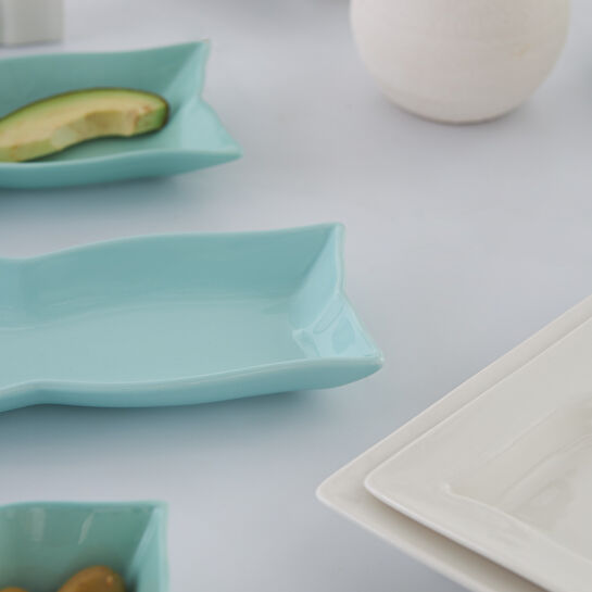 Karaca Winx Porselen 28 Parça 6 Kişilik Kahvaltı/Servis Takımı Yeşil