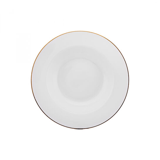 Karaca Finley New Bone 24 Parça 6 Kişilik Yuvarlak Yemek Takımı Gold