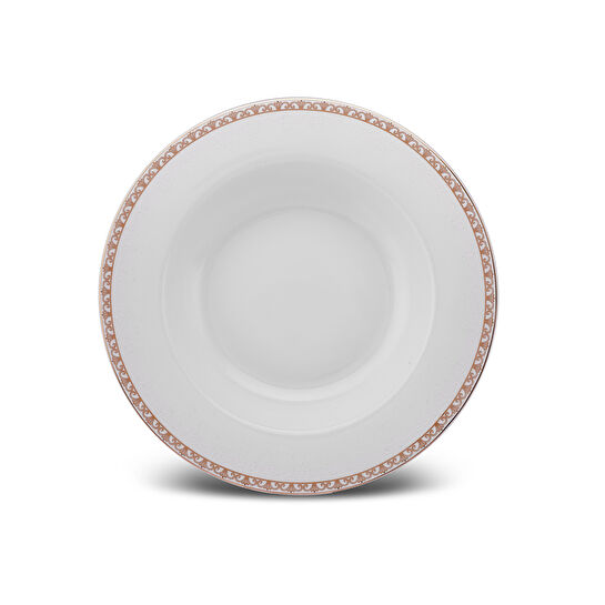 Karaca Cumhuriyet Yüzyılı Devin Porselen 24 Parça 6 Kişilik Yemek Takımı