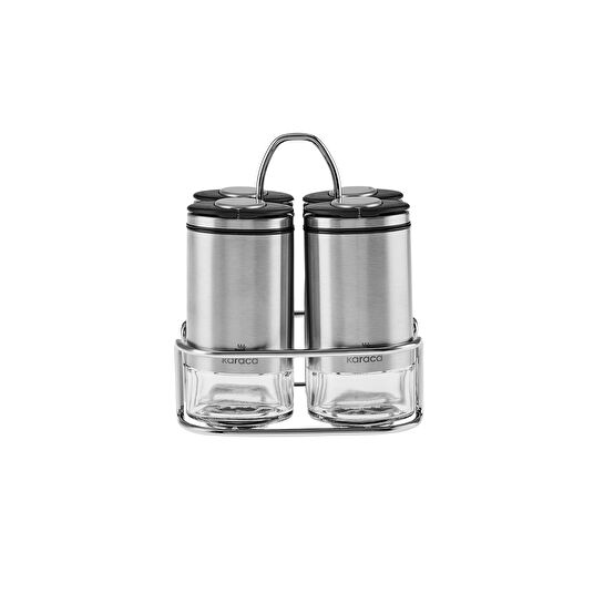 KARACA WALTER INOX 4'LÜ KARE BAHARAT TAKIMI