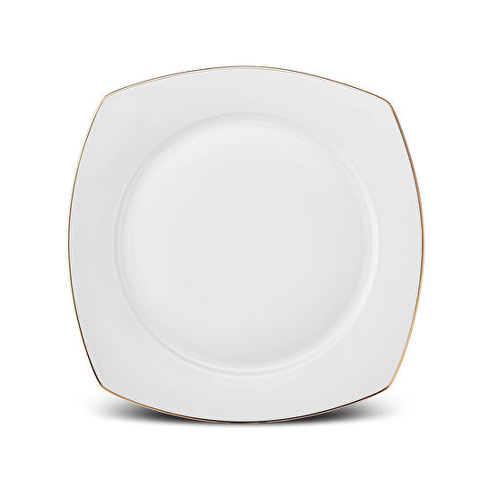 Karaca New Roman Square Shape 27 Parça 6 Kişilik Yemek Takımı Gold