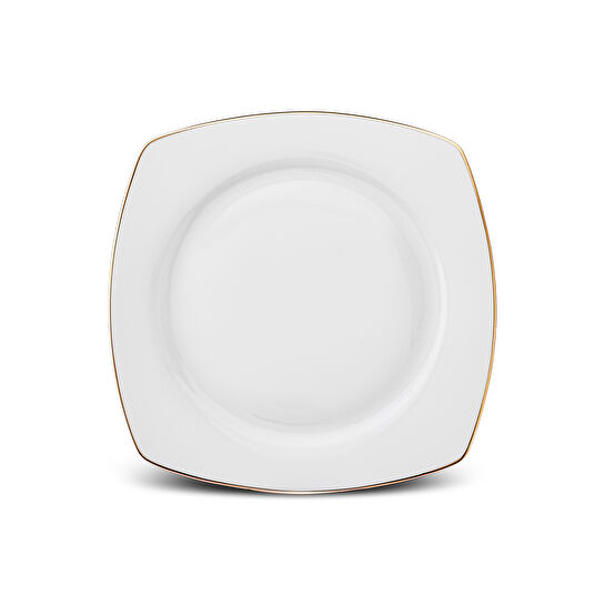 Karaca New Roman Square Shape 27 Parça 6 Kişilik Yemek Takımı Gold