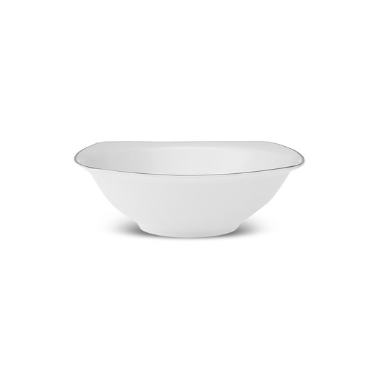 Karaca New Roman Square Shape Porselen 27 Parça 6 Kişilik Yemek Takımı Platinum