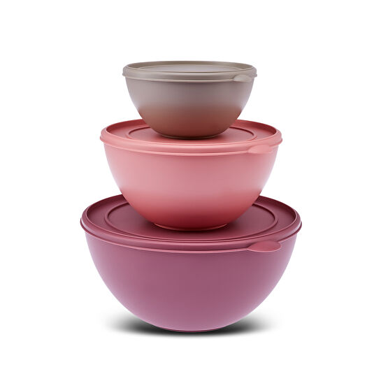 KARACA LUCA 3'LÜ SAKLAMA KABI SOFT