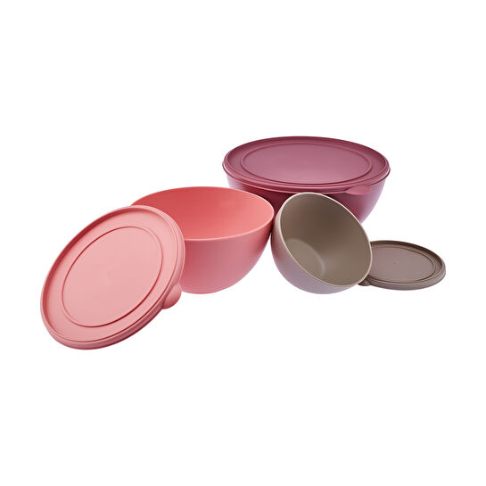 KARACA LUCA 3'LÜ SAKLAMA KABI SOFT