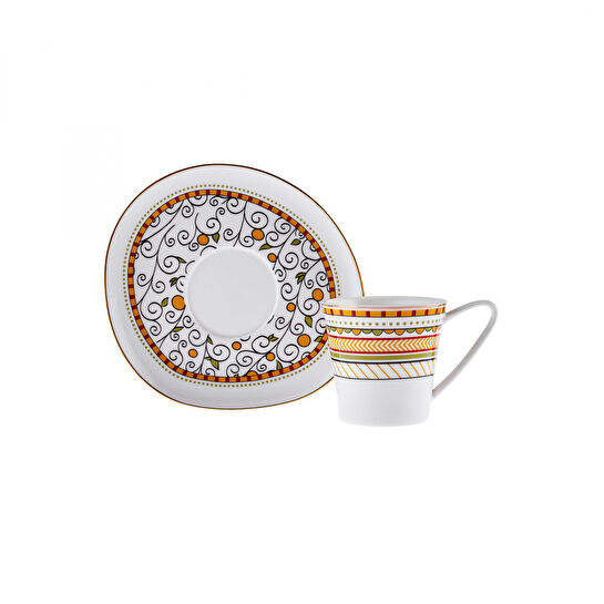 Karaca x Arslantepe Porselen 32 Parça 6 Kişilik Kahvaltı/Servis Takımı