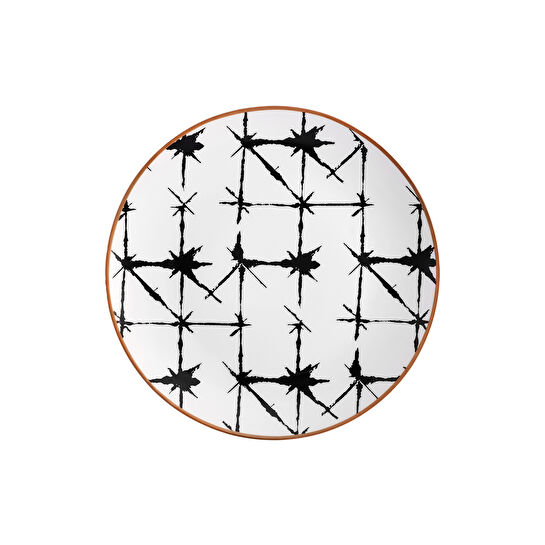 Karaca Delta 6 Parça Porselen Pasta Seti 19 Cm