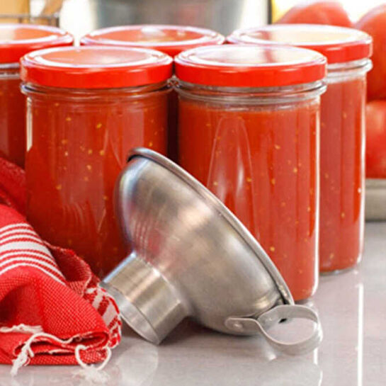 KARACA REFİKA'DAN PASLANMAZ ÇELİK ÇOK AMAÇLI KONSERVE HUNİ