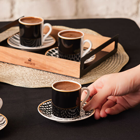 Karaca Toro 6 Kişilik Kahve Fincanı 90 ml