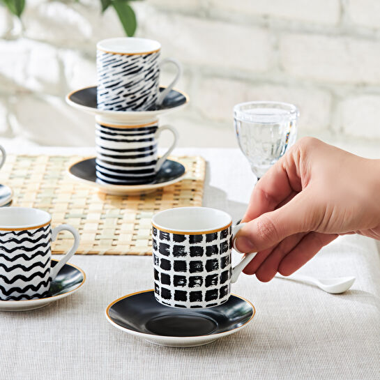 Karaca Vamos 6 Kişilik Kahve Fincanı 90 ml