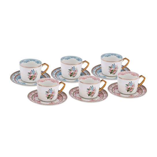 Karaca Destina 6 Kişilik Kahve Fincanı 100 ml