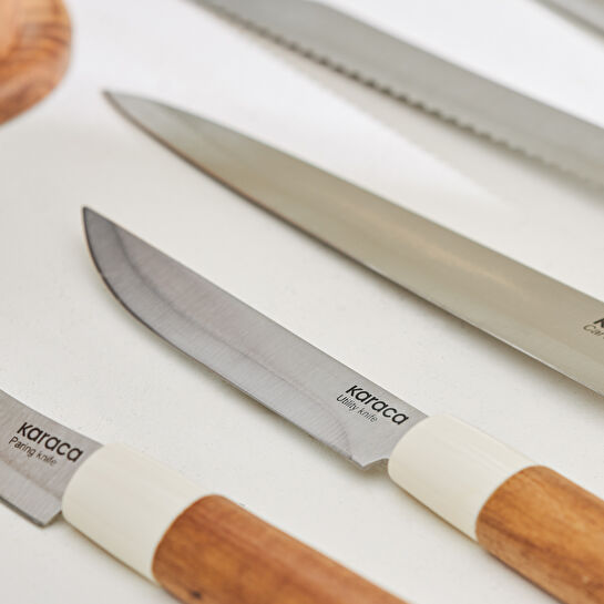 Karaca Pure 11 Parça Bıçak ve Servis Seti