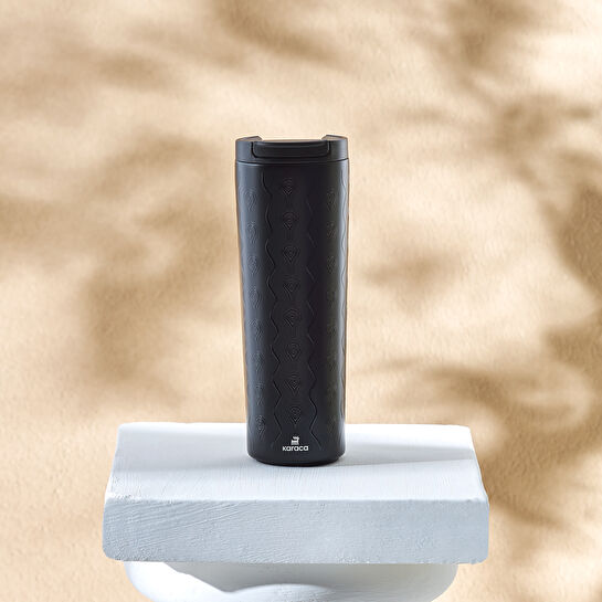 KARACA X İST COLLECTION AĞLAYAN SÜTUN TERMOS SİYAH