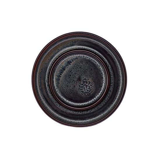 Karaca Nur Reaktif Seramik 6 Parça Çay Tabağı Seti 10 Cm