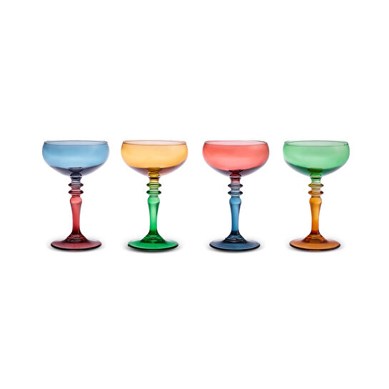 Karaca Mary 4 Parça Cam Tatlı ve Dondurma Seti