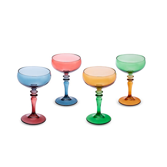 Karaca Mary 4 Parça Cam Tatlı ve Dondurma Seti