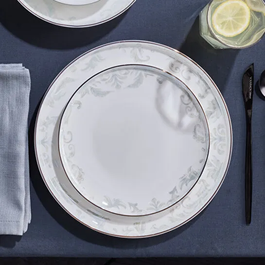 Karaca Stream Bone Ascot 24 Parça 6 Kişilik Yemek Takımı