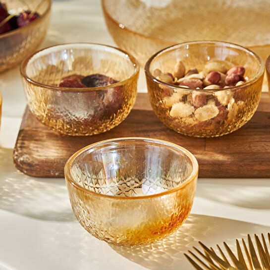 Karaca Camila 14 Parça 6 Kişilik Cam İkram Sunum Seti