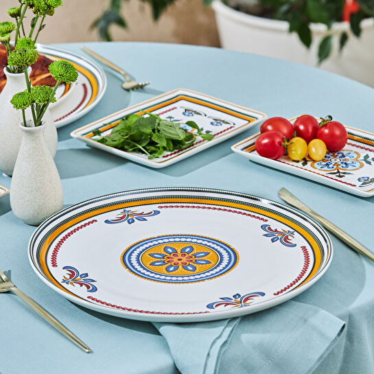 Karaca Positano 18 Parça 6 Kişilik New Bone Kahvaltı Seti