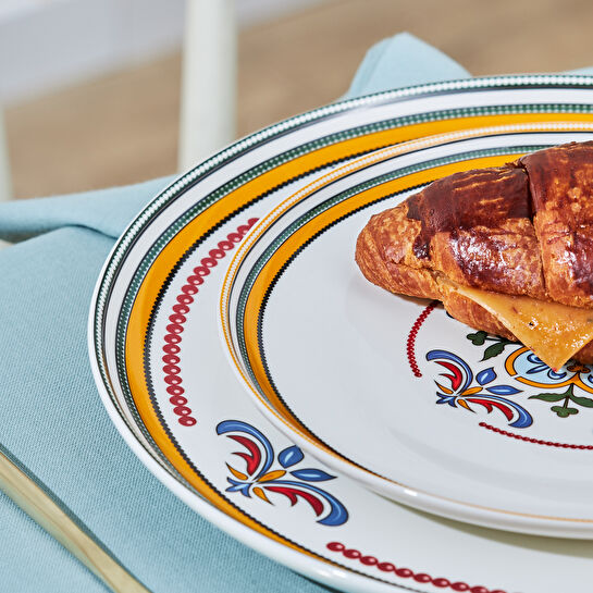 Karaca Positano 18 Parça 6 Kişilik New Bone Kahvaltı Seti