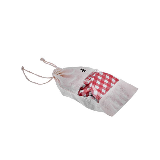 Karaca 5'li Kavanoz Kapak Seti Ekose 100 mm