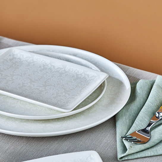 Karaca Minerva 18 Parça 6 Kişilik New Bone Yemek Kahvaltı Takımı