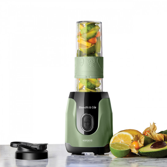 Karaca Blendfit Go Smoothie Blender Set Grasmere Green