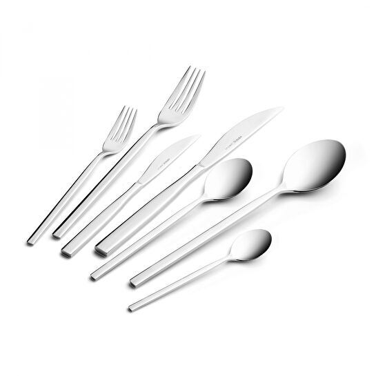 Karaca Carmelo 91 Parça 12 Kişilik Premium Kutulu Çatal Kaşık Bıçak Seti