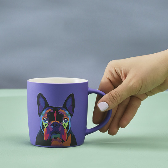 Karaca Soft Touch Buldog Kupa 350 Ml