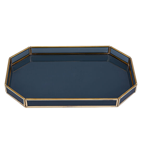 Karaca New Year Yılbaşı Line Dikdörtgen Tepsi 30x18 cm