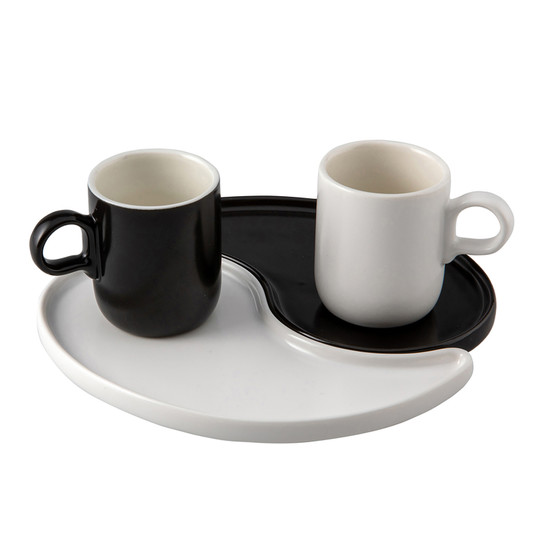 Jumbo Ying Yang 2'li Kahve Fincanı