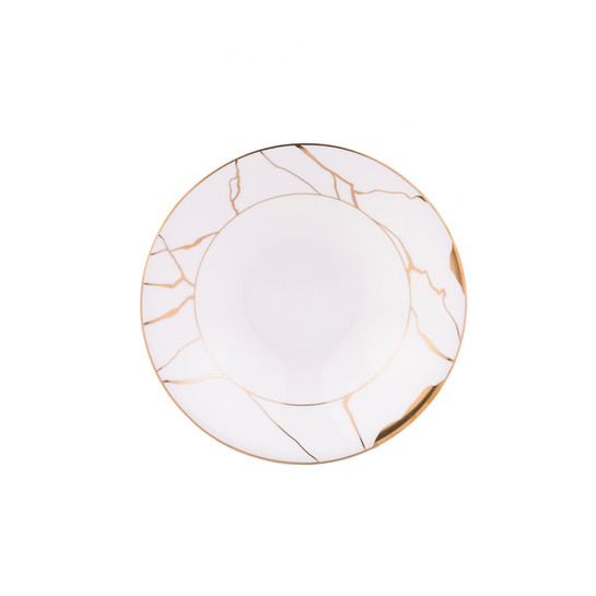 Jumbo Marble Bone  61 Parça 12 Kişilik Yemek Takımı