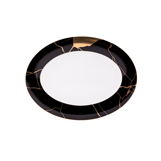 Jumbo Marble Bone  61 Parça 12 Kişilik Yemek Takımı