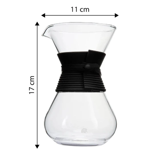 Jumbo Glory Cam Kahve Demleme Ekipmanı 700 Ml