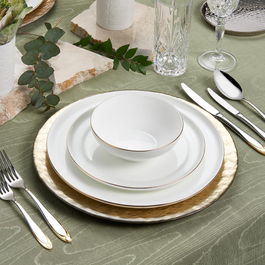 Jumbo Cosmos Gold 60 Parça 12 Kişilik Yemek Takımı