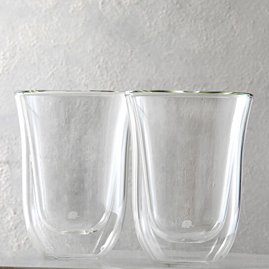 Jumbo Glory D.wall 2'li Çift Cidarlı Bardak 300 ml