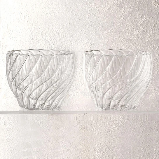 Jumbo Glory D.Wall 2'Li  Çift Cidarlı Optik Kase 400 ml