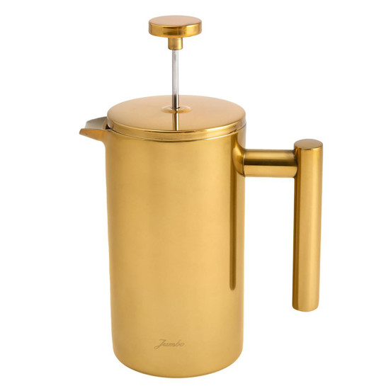 Jumbo Venti X Double Wall Çelik French Press Titanyum 800 ml