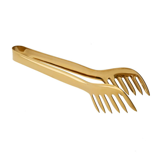 Jumbo Steel Mat Titanyum Gold Makarna Maşası