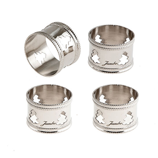 Jumbo Qarina 320 4'Lü Peçete Yüzüğü Seti