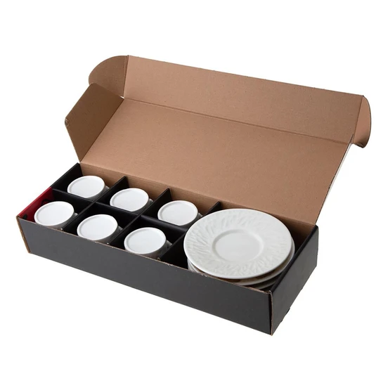 Jumbo Kaya 6 Kişilik Kahve Fincan Takımı 75 ml
