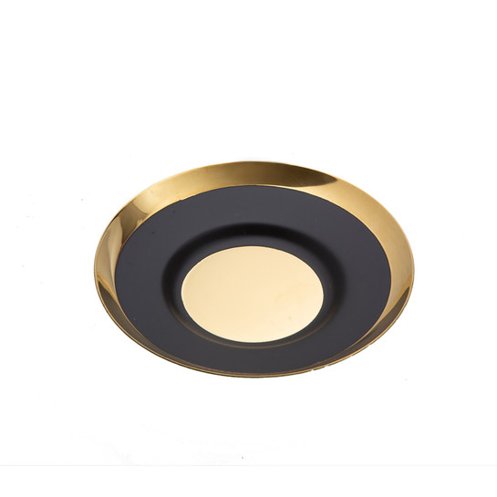 Jumbo Infinity Line Gold Siyah 18 Parça Çay Seti