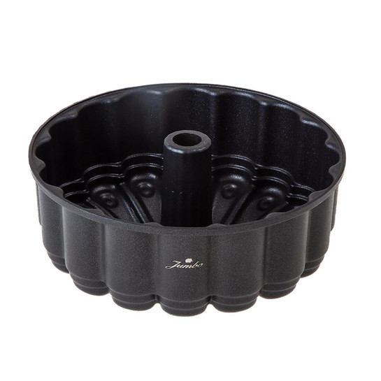 Jumbo Wavy Black Kek Kalıbı