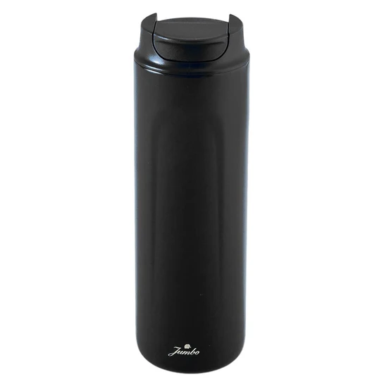 Jumbo Glory 8 Parça Siyah French Press Termos 450 ml