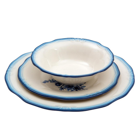 Jumbo Vintage Stoneware 12 Parça 4 Kişilik Yemek Takımı