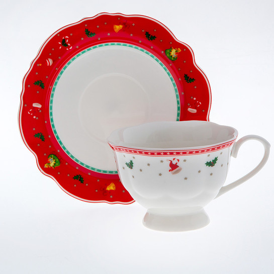 Jumbo Wish New Year 2'li Çay Fincan Takımı 200 ml