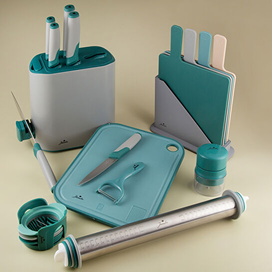 Jumbo Smart Green Hazneli Sarımsak Ezici