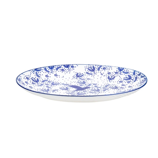 Jumbo Azure Kayık Tabak 30 cm