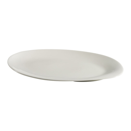 Jumbo Vals Kayık Tabak 34 cm 